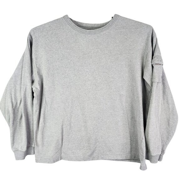 Mens Gray Sonoma Jean Company Sweatshirt Long Sleeve Crewneck 100% Cotton Size X - Picture 1 of 8